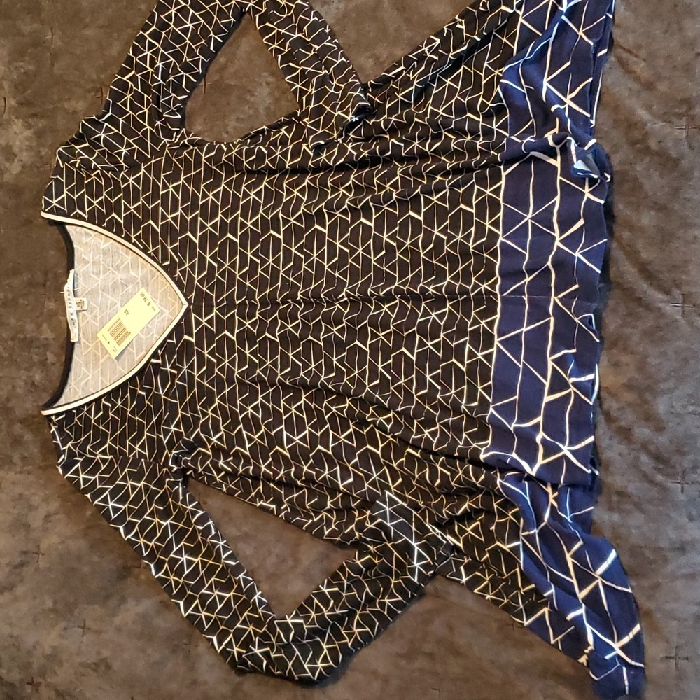 NWT Max Studio asymmetrical shirt